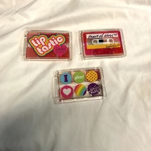 3 Victoria's Secret Beauty Rush Lip Gloss Pallets New